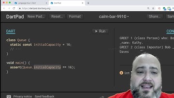 052 - Classes, Variáveis, static e Métodos da Classe em Dart - Curso de FLUTTER e DART