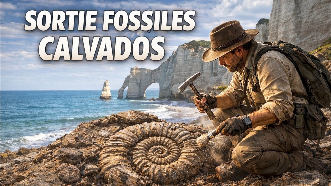 Sortie fossiles dans le Calvados 