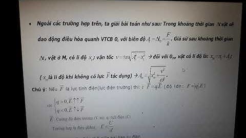 #physic#maieste  Phương pháp giải bài tập vật lý 12 phần 6