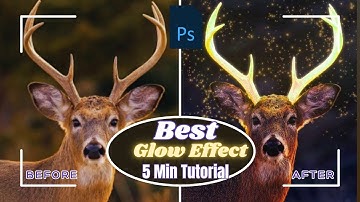 Advance Glowing effect tutorial in Photoshop in just 5 minutes