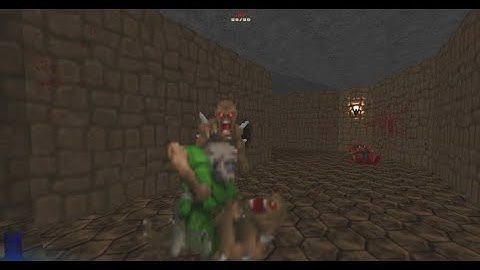 BRUTAL DOOM MOD - DOOM 2 / MAP 22 The Catacombs (Any%, UV)
