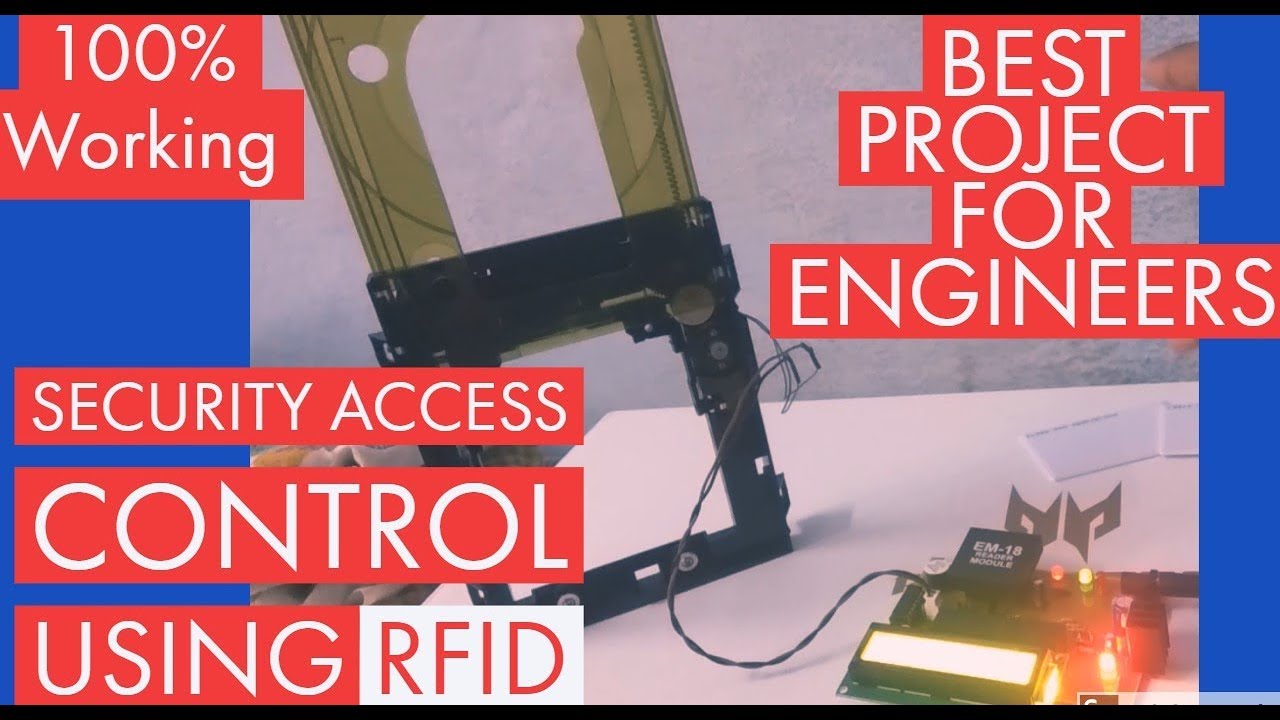 SECURITY ACCESS CONTROL USING RFID 100% WORKING (2019) - YouTube