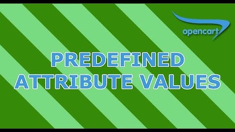 Opencart Predefined Attribute Values - Attribute autocomplete text