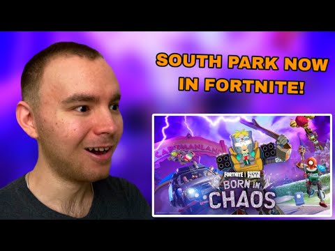 Born in Chaos - South Park Drops Into Fortnite! - REACTION