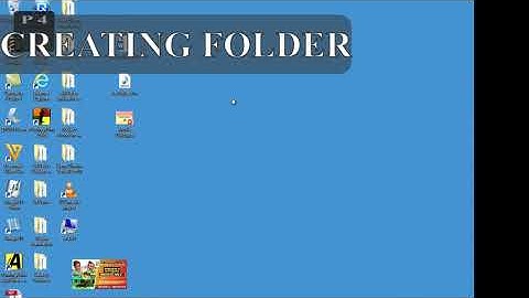 creating folder (P4)