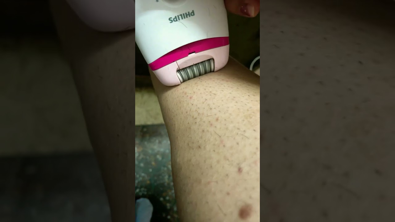 Philips epilator waxing 👍