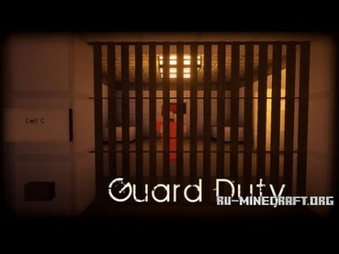 Прохождение Карты Guard Duty (Симулятор охранника) в Minecraft