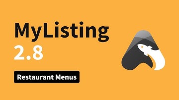 Restaurant Menu Feature - MyListing Version 2.8