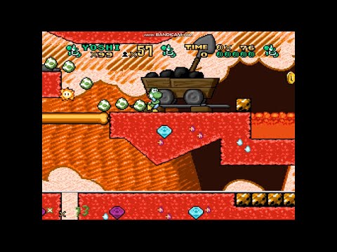 Yoshi's Strange Quest Mellow Mode - Ropeburn Cliffs (Secret Exit)