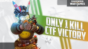 ONLY 1 KILL CTF VICTORY WITH JET! | SHADOWGUN WARGAMES | 1080p 60fps | Android/IOS