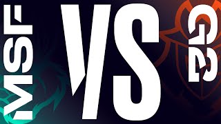 MSF vs. G2 - Week 4 Day 1 | LEC Summer Split | Misfits Gaming vs. G2 Esports (2020)