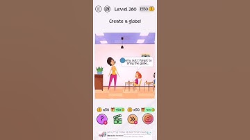 Braindom Level 260 walk through solution