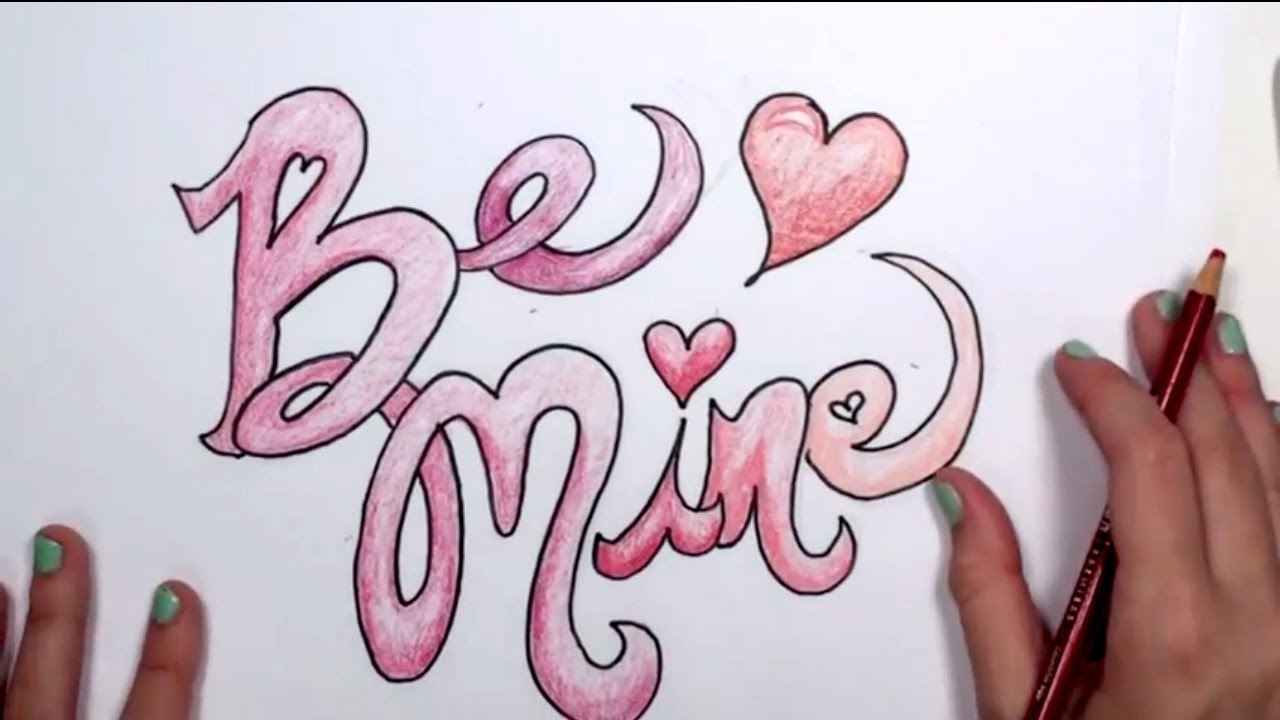 Be My Valentine Sketch / WIP by Eva-Lotta Lamm on Dribbble