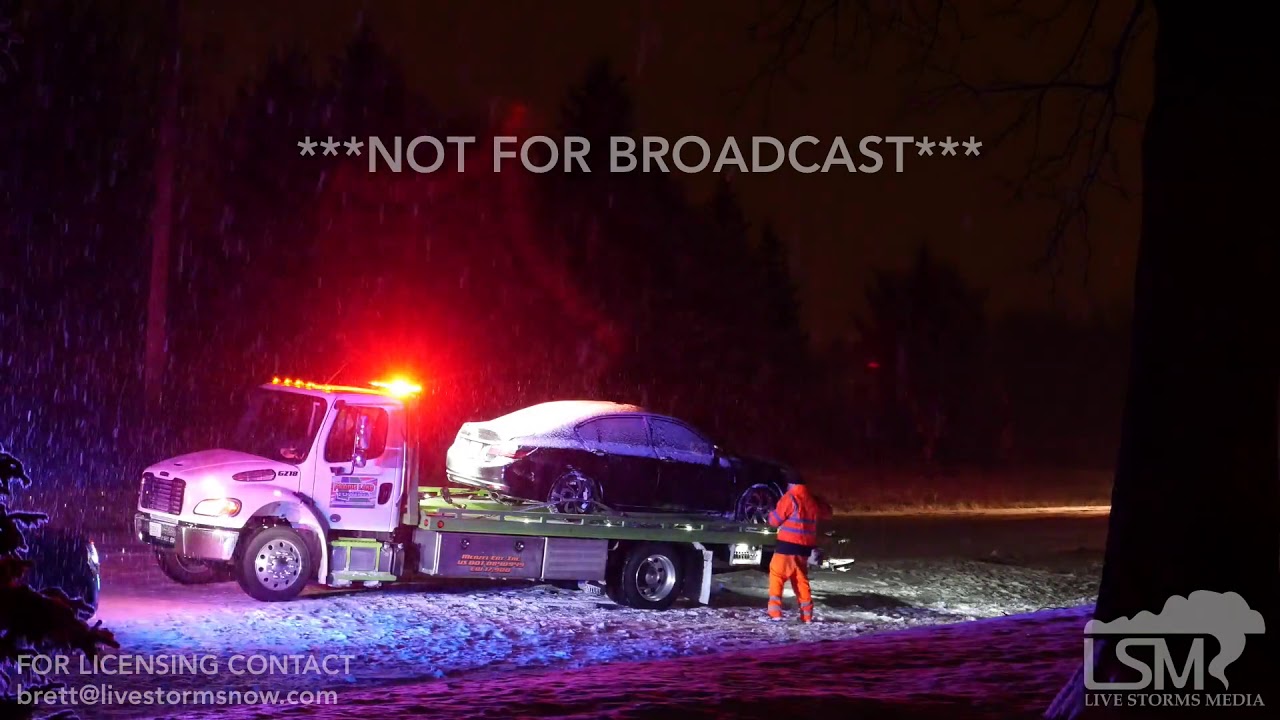 2/3/2018 Madison, WI Road Closed Due To Accidents YouTube