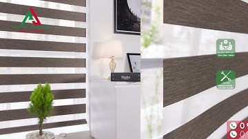 RÈM CẦU VỒNG - COMBI BLINDS HỆ TỰ ĐỘNG