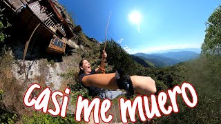 Salte Al Vacío Desde La Casa En El Aire En Medellin