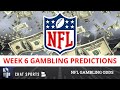 2020 NFL Odds & Predictions: Week 6 Contest Picks - YouTube