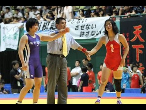 平成28年度三笠宮賜杯全国高校総体レスリング競技 女子46 級決勝 Youtube