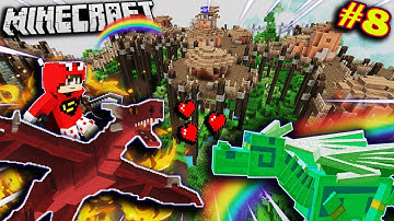 CƯỠI RỒNG LỬA PHIÊU LƯU VÀ PHÁT HIỆN KÌ QUAN MỚI TRONG MINECRAFT*Minecraft Lãnh Địa Của Rồng SS2 #8