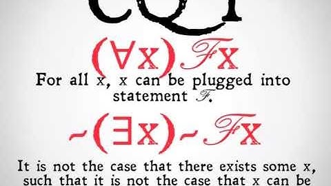 Change of Quantifier (Predicate Calculus)