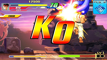 Capcom Fighting Evolution PS2 Gameplay HD (2004) pcsx2 setup Latest 2023