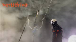 Robotic Storage Tank Cleaning - ATEX Zone 2 - VertiDrive M3 Magnetic Crawler