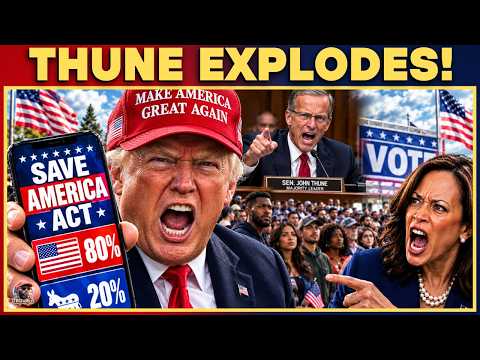 Senator Thune ROASTS The DEMOCRATS #trump #senate