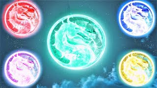 Injustice 2 - All Raiden Colorful Shaders Lightning Mk Dragon Color Super Moves