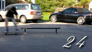 34 tricks on an element rail