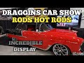 Rods hot rods amazing display at the draggins car show