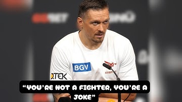 OLEKSANDR USYK sends a VIOLENT message to Jake Paul After KO Win vs Dubois - EXCLUSIVE INTERVIEW