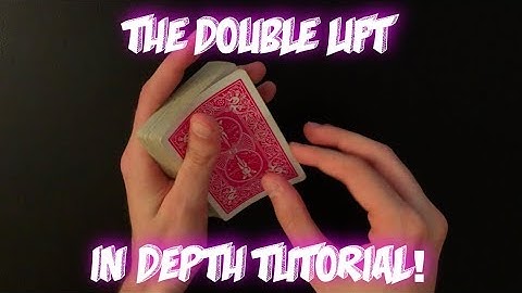 Double Lift In-Depth Tutorial - A MUST LEARN Card Move For Any Magician!