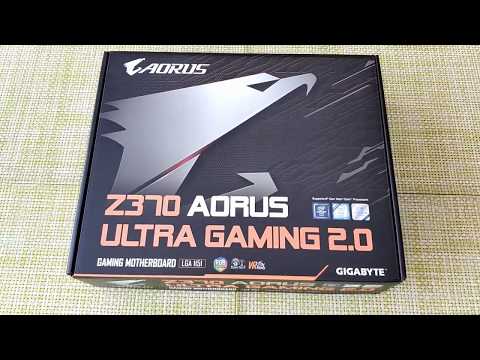 Z370 (Gigabyte) Aorus Ultra Gaming 2.0 | Unboxing