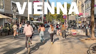 Vienna Walk, A Beautiful Day in September | 4K HDR