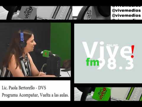 Programa Acompañar DVS entrevista a Paola Bertorello