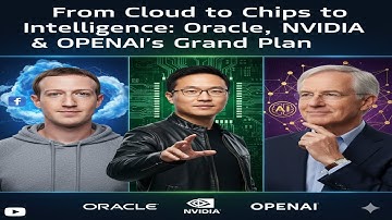 From Cloud to Chips: Oracle, NVIDIA & OpenAI’s Grand Plan Revealed | #Oracle #NVIDIA #OpenAI