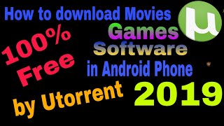 How to Download 100% free Movies,Game,Software on Android by Utorrent with new site upto 2019 Hindi screenshot 4