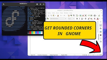 Get rounded corners in gnome 42.  *the easiest way*
