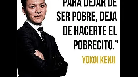 Ser pobre no es una excusa, Consejos de yokoi kenyi