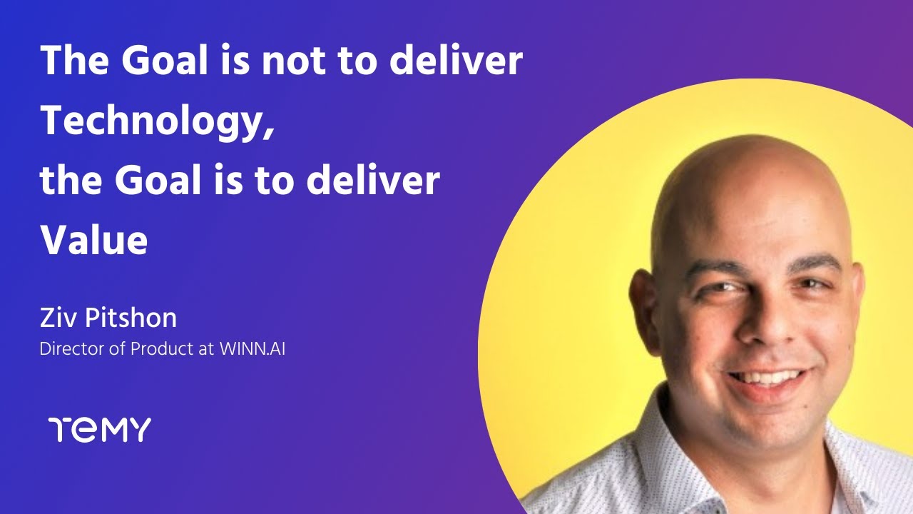 “If you have passion, you will succeed.” - Ziv Pitshon, Director of Product at WINN.AI