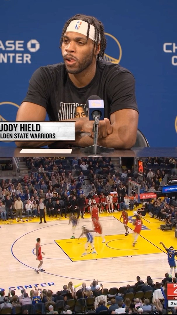 Buddy Hield speaking on Jimmy’s impact with the Warriors!