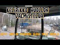 Kelirikko huollon tarvikkeita alkaa tulla tontille | Valmet 1400