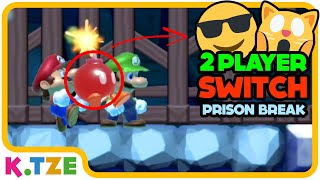 Super Mario 2 Player Switch 😎💣 Prison Break | K.Tze