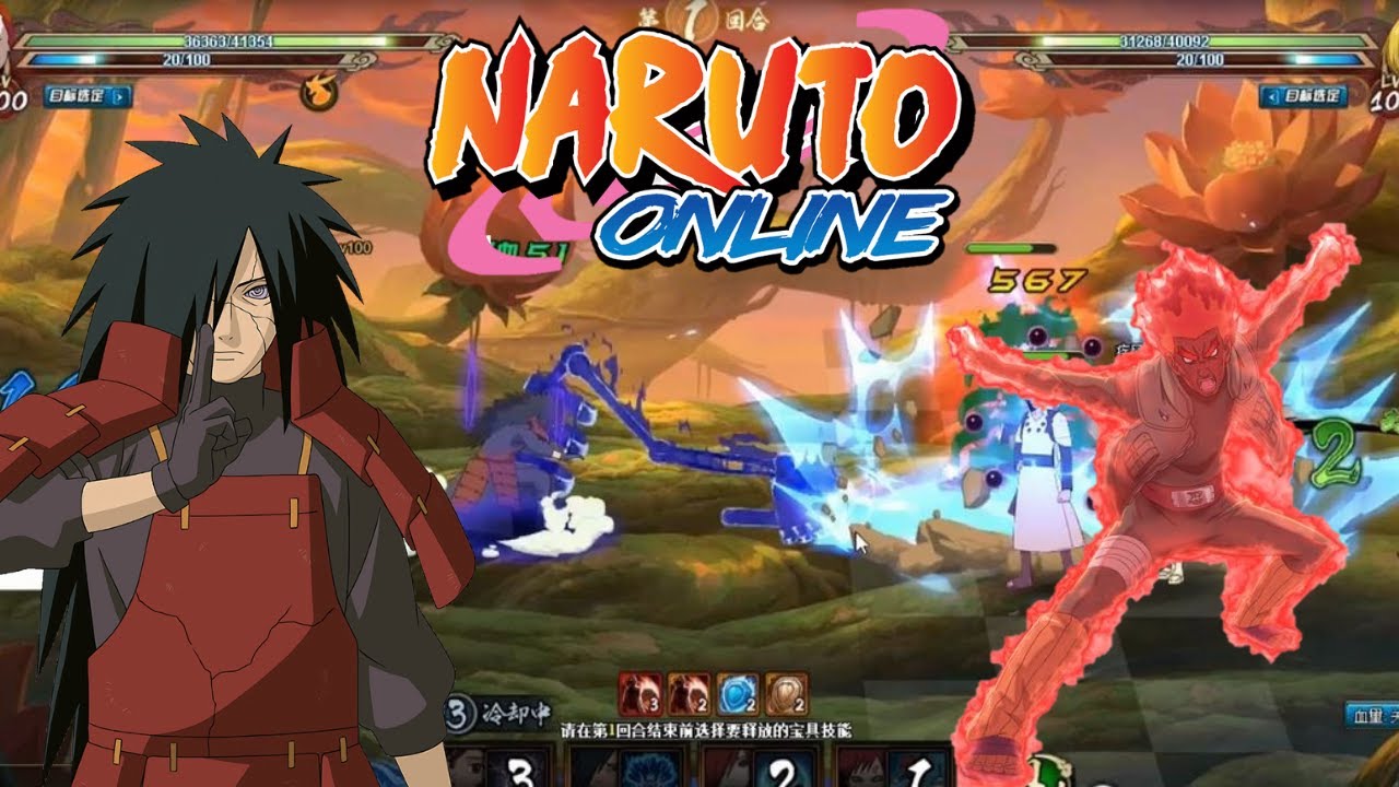 Naruto Online Mobile - Ameyuri Ringo Gameplay 
