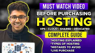 🤩Complete Beginner's Guide for Hosting | Only Video You Need to Watch on the entire Internet