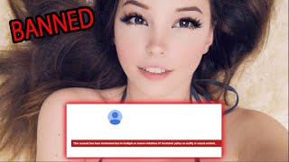 YOUTUBE BANNED BELL DELPHINE WITH NO WARNING