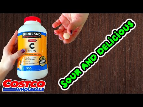 Kirkland Chewable Vitamin C (500 mg) - Costco Product Review