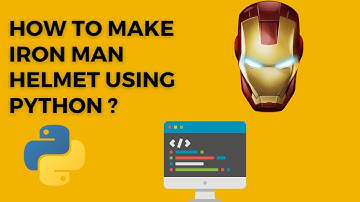 Create IRON MAN Helmet Using Python | python tutorial |