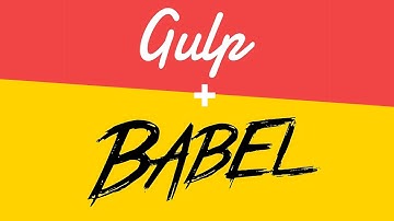 Готовая сборка gulp BABEL. Что такое babel и как его установить.