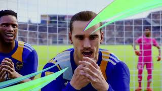 E Football PES 2021 season update Ps4 Gameplay master league Boca Juniors / Colombia